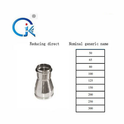 Norme forgée de gigaoctet d'aperçus gratuits de garnitures de tuyau de DN300 solides solubles 304