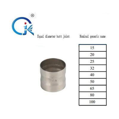 DVGW/WRAS M Profile Press Fittings 1.6MPa couplant le montage d'acier inoxydable