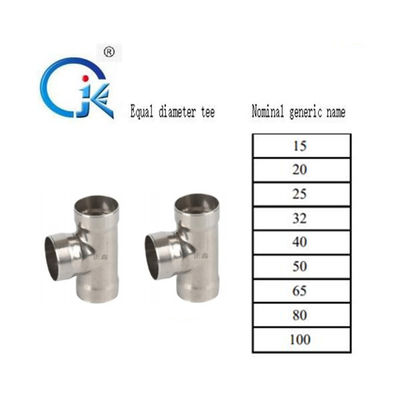 DVGW/WRAS M Profile Press Fittings 1.6MPa couplant le montage d'acier inoxydable