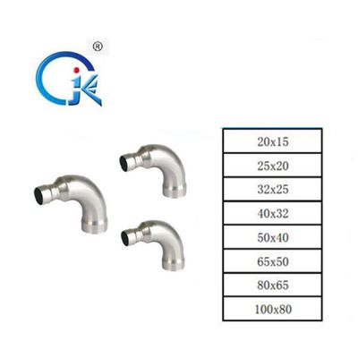 Les garnitures de presse de l'acier au carbone DN20 nickellent le coude blanc ISO9001 de 90 degrés