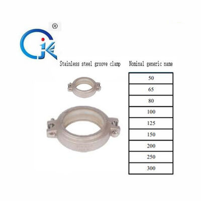 Les garnitures cannelées d'acier inoxydable de bride de tuyau d'OEM 2Mpa ont forgé 304 solides solubles soudent la bride