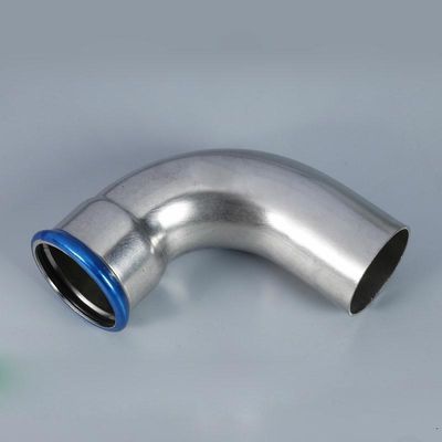 Garnitures de tuyau des aperçus gratuits solides solubles 304l, coude inoxydable de 90 degrés