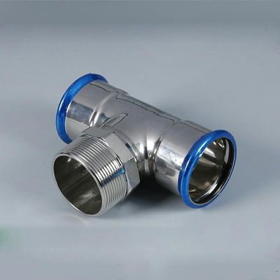Le montage de accouplement droit de SS304L/SS316L, poussée d'acier inoxydable a adapté des garnitures