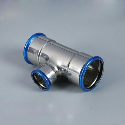 Garnitures DN15 - DN54 de presse d'acier inoxydable de canalisation de l'eau 2 ans de garantie