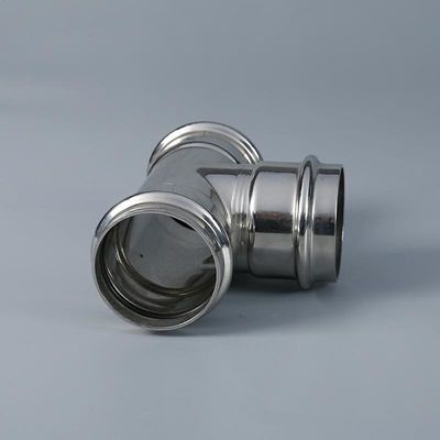 M galvanisé Profile Press Fittings DN20-DN100 2 ans de garantie