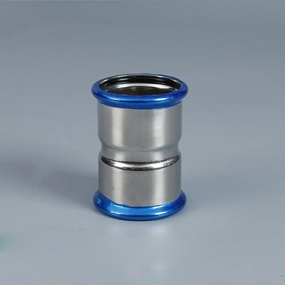 Garnitures DN15 - DN54 de presse d'acier inoxydable de canalisation de l'eau 2 ans de garantie
